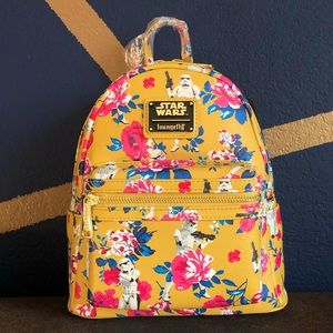 Stormtrooper Floral Star Wars Loungefly Backpack